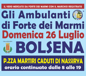 Banner Mercatino Forte Marmi
