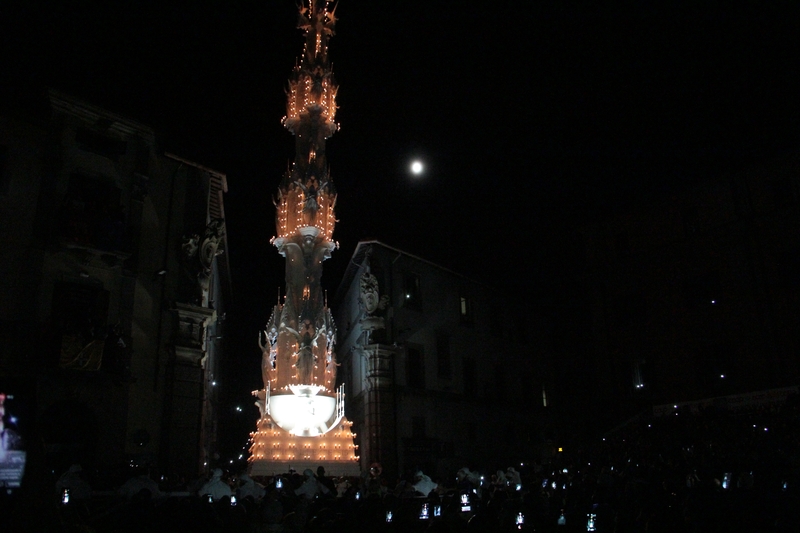 Gloria 2017 - La Macchina di Santa Rosa a piazza del Plebiscito