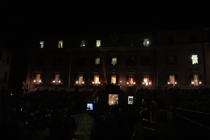 Gloria 2017 - La Macchina di Santa Rosa a piazza del Plebiscito