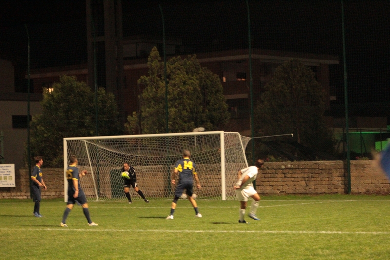 Campo sportivo Villanova - Inaugurata l'illuminazione con la Nazionale Attori