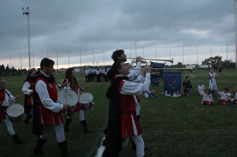 Campo sportivo Villanova - Inaugurata l'illuminazione con la Nazionale Attori