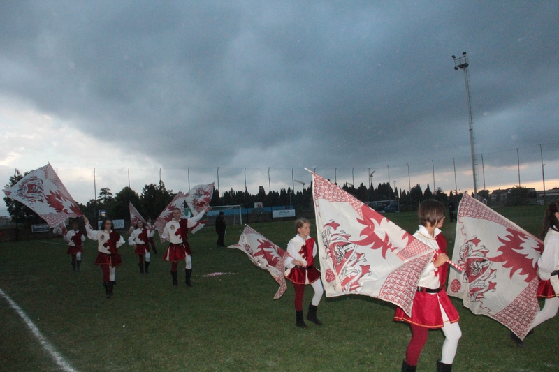 Campo sportivo Villanova - Inaugurata l'illuminazione con la Nazionale Attori
