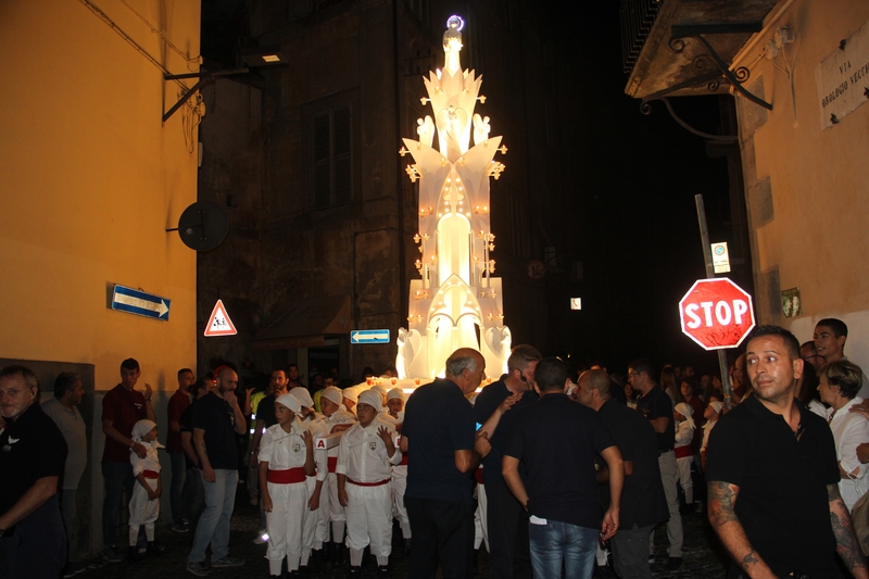 Luce di Rosa - il 51° Trasporto della MInimacchina del Centro Storico