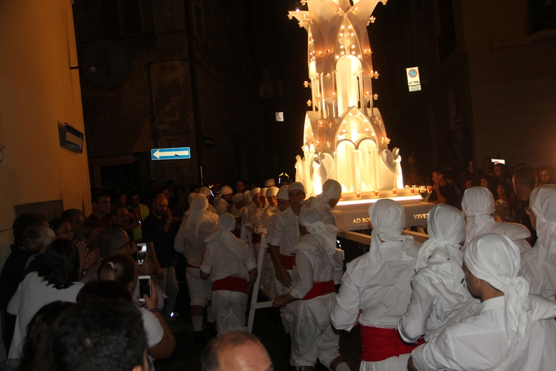 Luce di Rosa - il 51° Trasporto della MInimacchina del Centro Storico