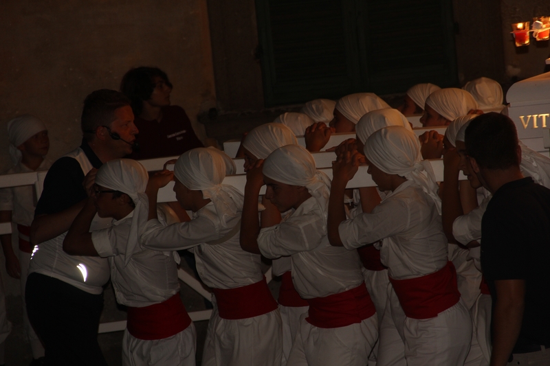 Luce di Rosa - il 51° Trasporto della MInimacchina del Centro Storico