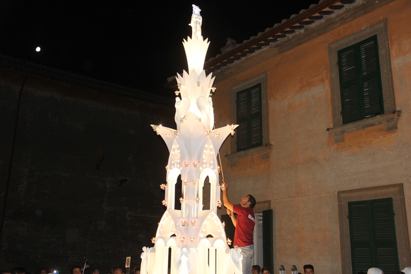 Luce di Rosa - il 51° Trasporto della MInimacchina del Centro Storico