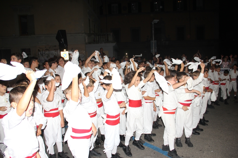 Luce di Rosa - il 51° Trasporto della MInimacchina del Centro Storico