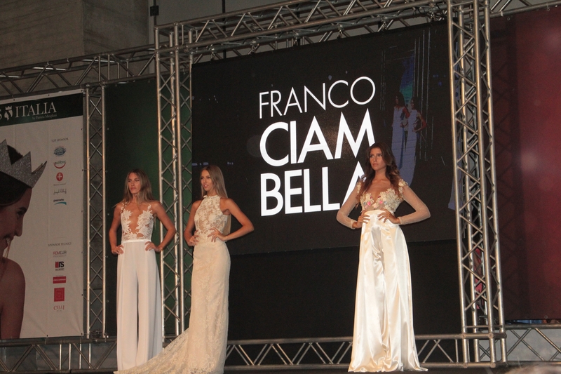 Miss Italia Lazio - Le ragazze con le creazioni di Franco Ciambella