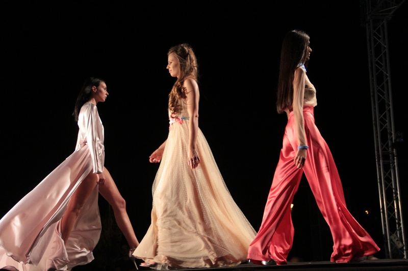 Miss Italia Lazio - Le ragazze con le creazioni di Franco Ciambella