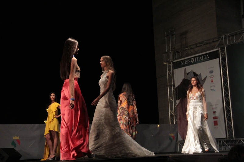 Miss Italia Lazio - Le ragazze con le creazioni di Franco Ciambella