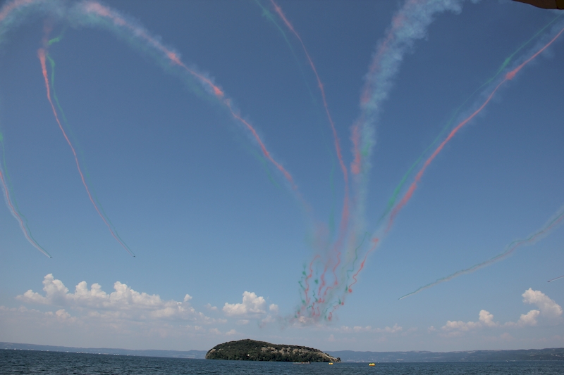 Le esibizioni dal lungolago