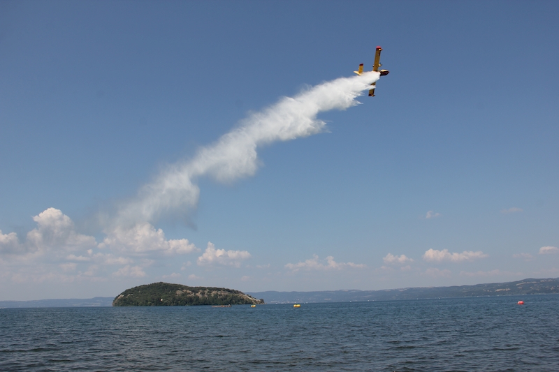 Le esibizioni dal lungolago