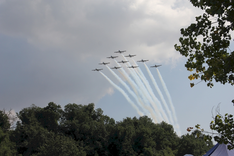 Le esibizioni dal lungolago