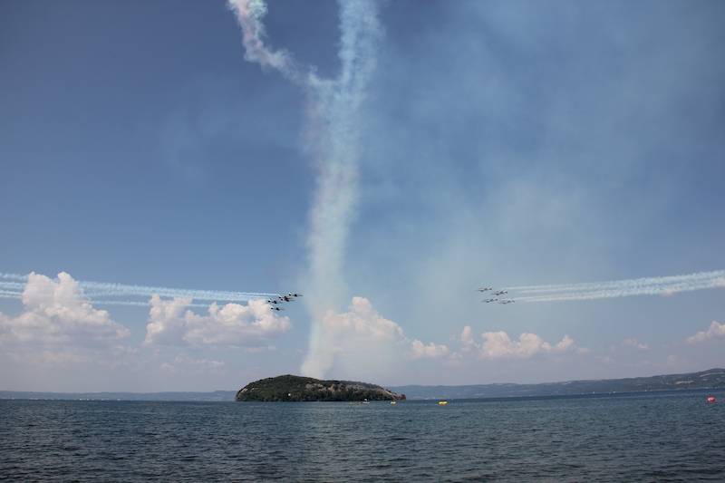 Le esibizioni dal lungolago