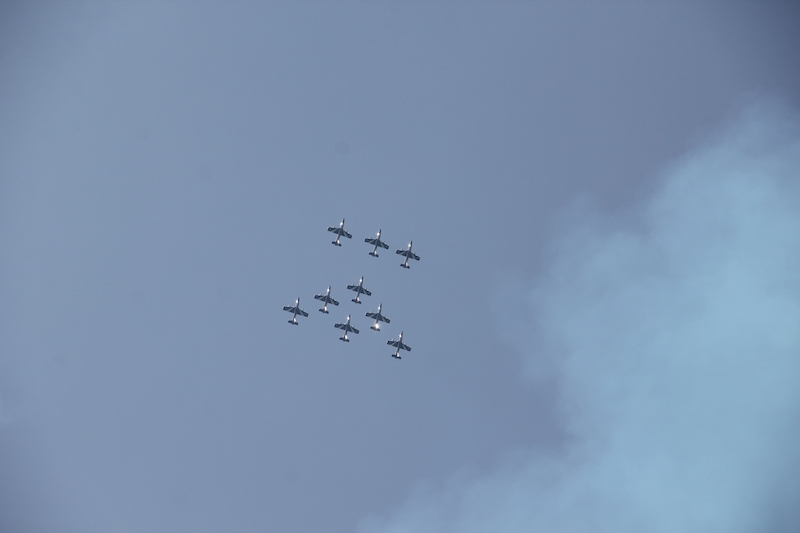 Le esibizioni dal lungolago