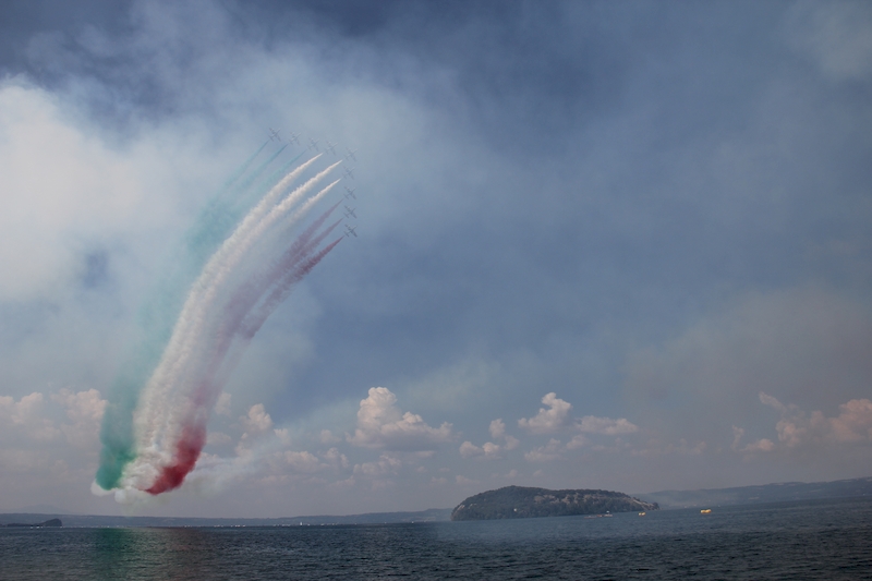 Le esibizioni dal lungolago