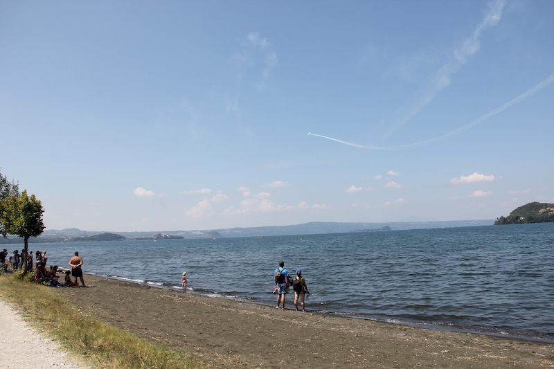 Le esibizioni dal lungolago