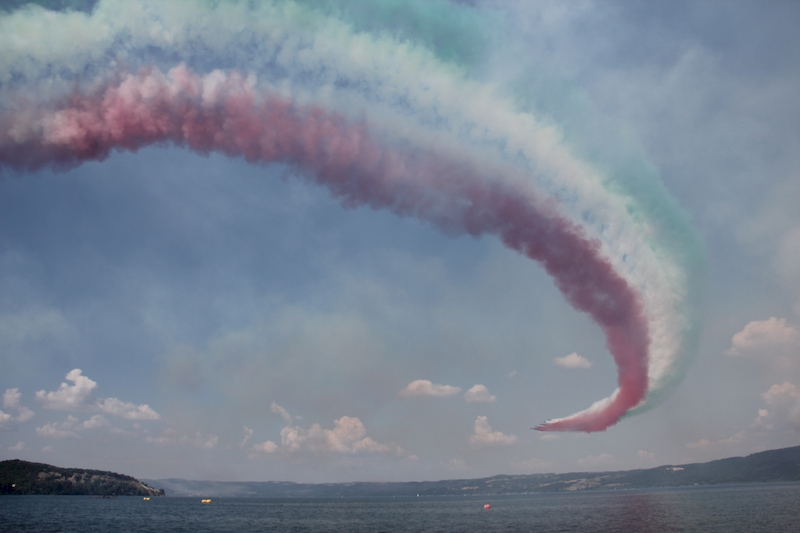 Le esibizioni dal lungolago