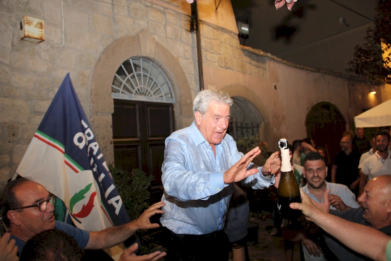 Arena Sindaco, l'attesa e la festa