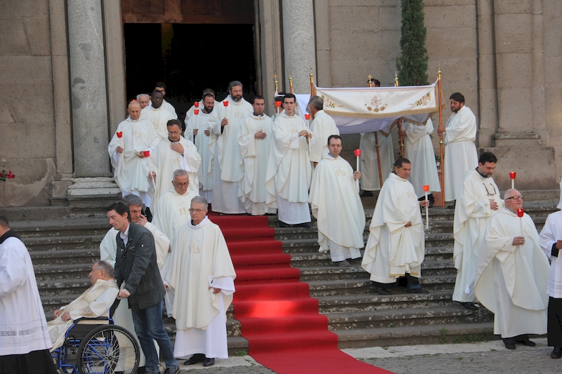 La processione del Corpus Domini