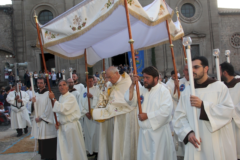 La processione del Corpus Domini