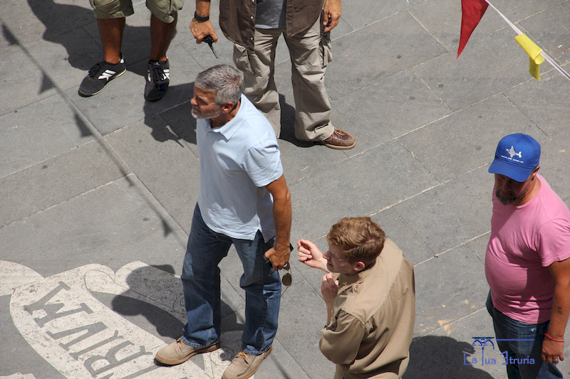 Dal set di Sutri di Catch 22 (Comma 22)