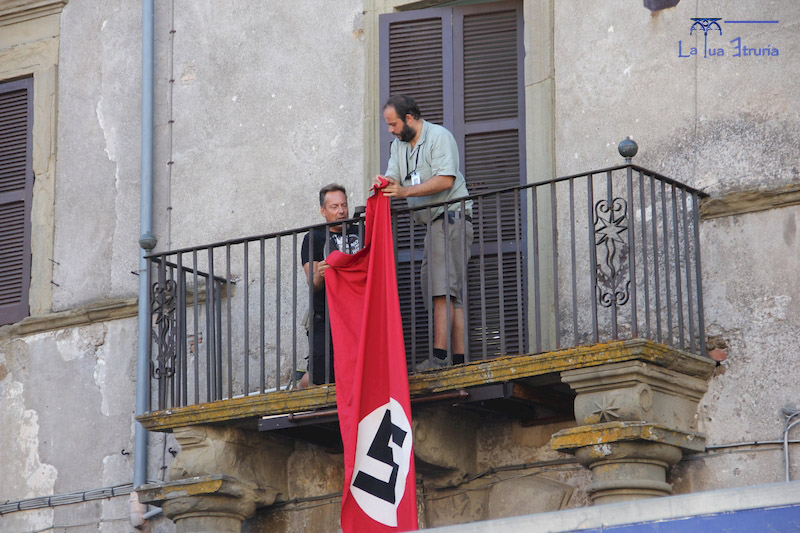 Dal set di Sutri di Catch 22 (Comma 22)