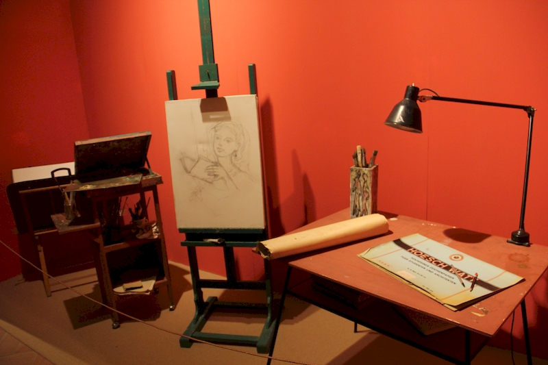 L'inaugurazione della mostra dedicata al centenario dalla nascita di Muratore