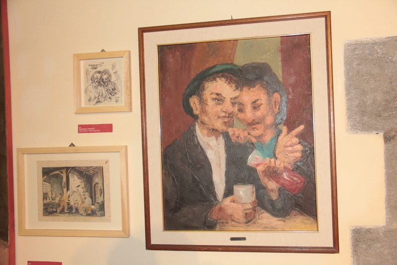 L'inaugurazione della mostra dedicata al centenario dalla nascita di Muratore