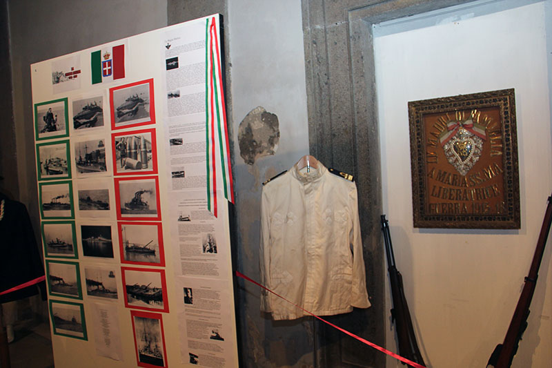 L'inaugurazione della mostra