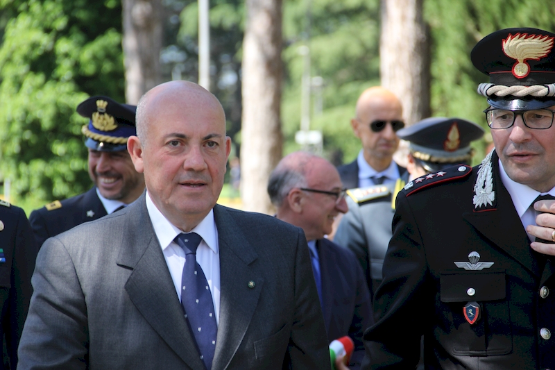 La cerimonia alla Smam