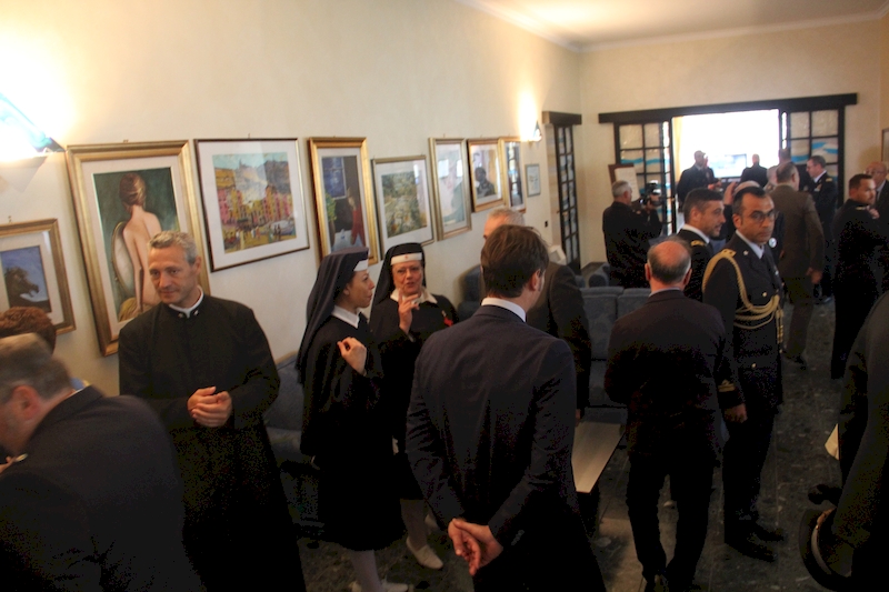 La cerimonia alla Smam