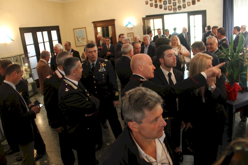 La cerimonia alla Smam