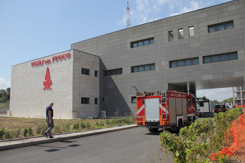 I Vigili del Fuoco verso al nuova caserma