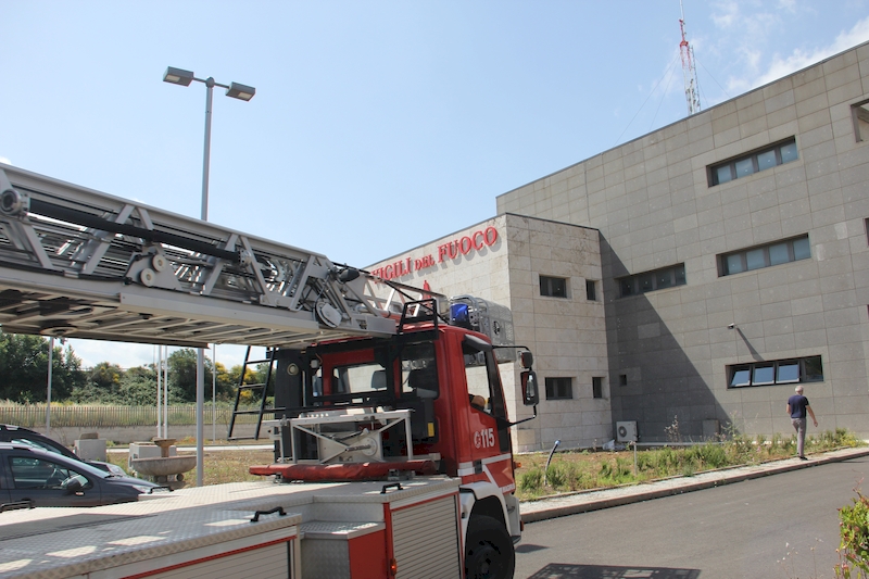 I Vigili del Fuoco verso al nuova caserma