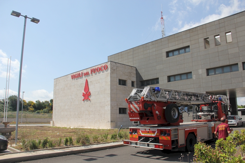 I Vigili del Fuoco verso al nuova caserma