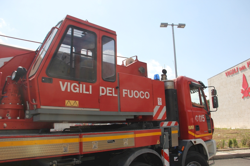 I Vigili del Fuoco verso al nuova caserma