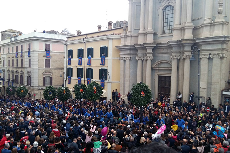 La processione del Cristo Risorto a Tarquinia