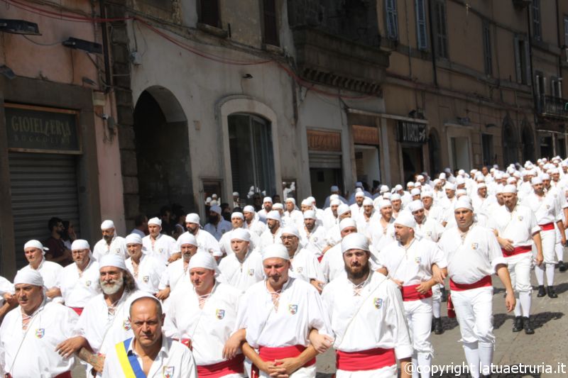 Giro delle sette chiese - Facchini di Santa Rosa