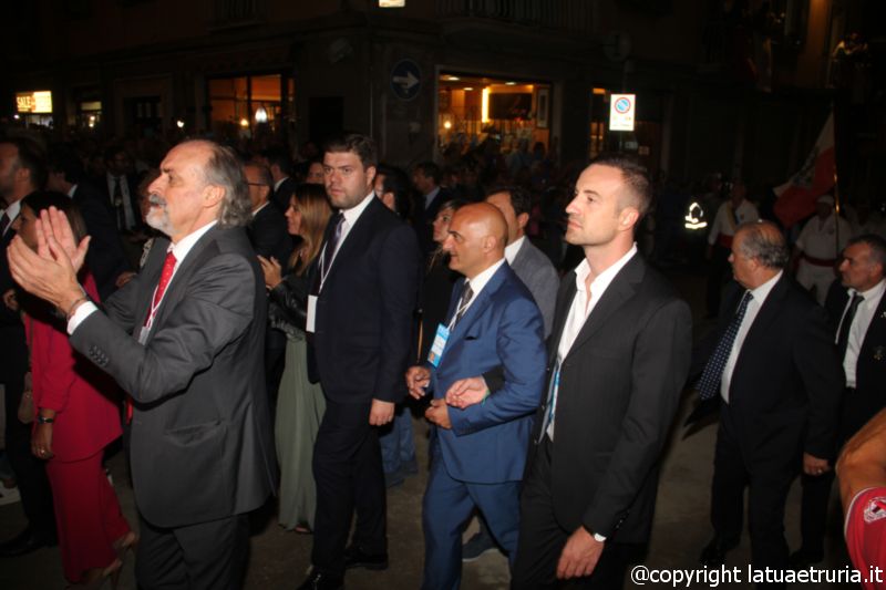 Macchina di Santa Rosa 2019 - Gloria: la partenza