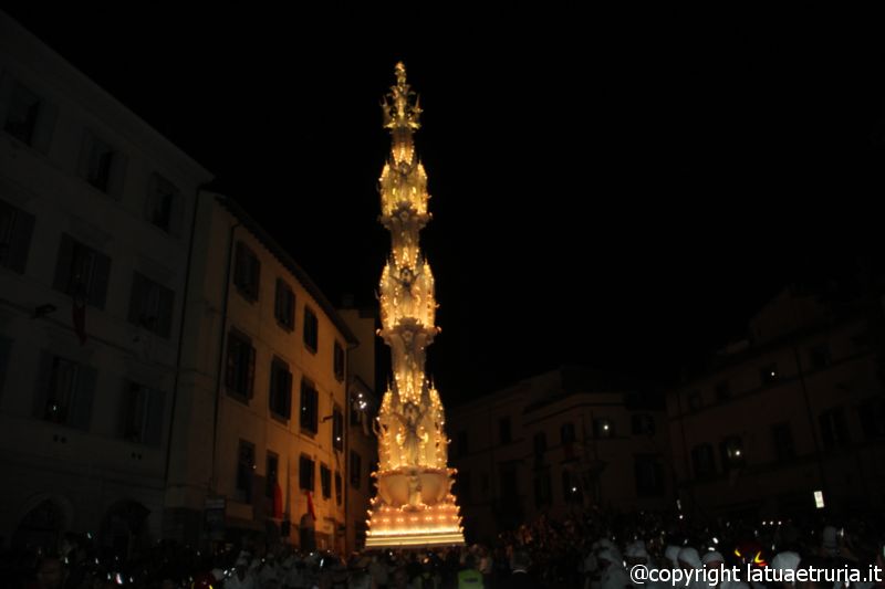Macchina di Santa Rosa 2019 - Gloria: fino piazza del Plebiscito