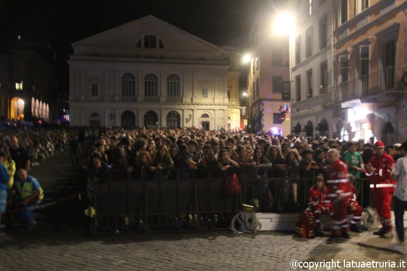Macchina di Santa Rosa 2019 - Gloria: la parte più stretta, il corso