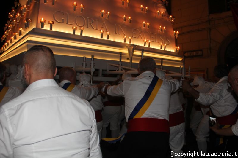 Macchina di Santa Rosa 2019 - Gloria: la parte più stretta, il corso