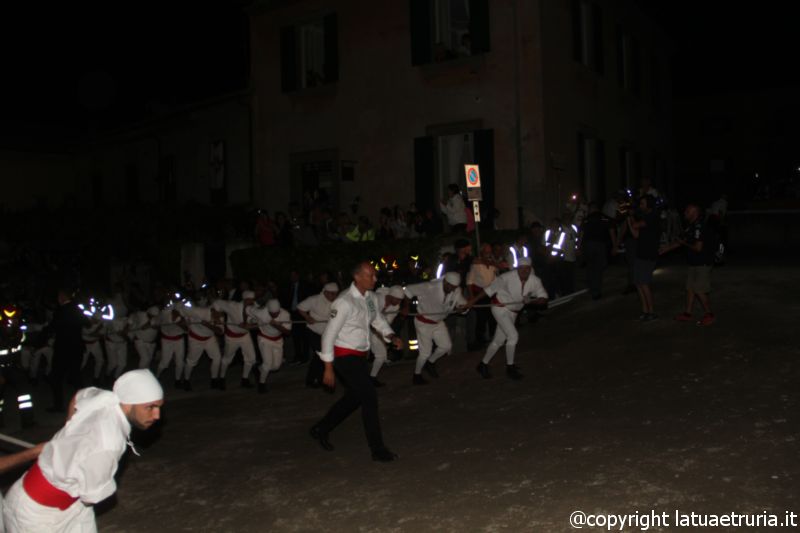 Macchina di Santa Rosa 2019 - Gloria: di corsa in salita verso "casa"