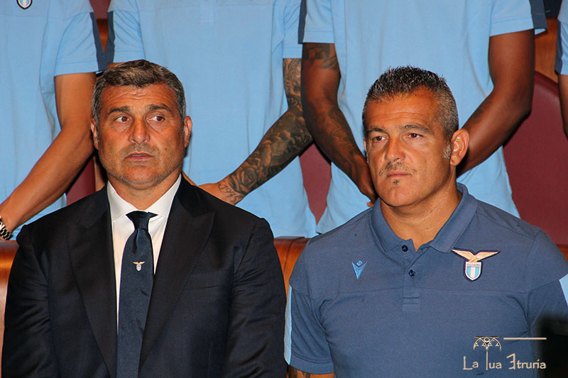 La SS. Lazio Premiata al Campidoglio - Peruzzi e Farris