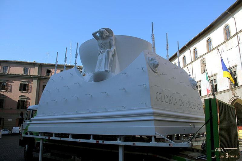 Montaggio Gloria - Macchina di Santa Rosa