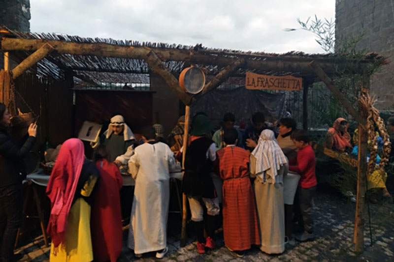 Presepe vivente di Bagnaia