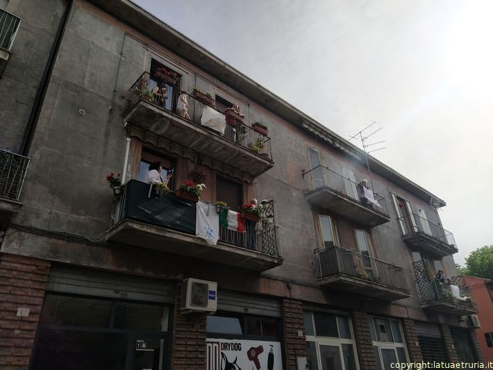 La processione della Madonna della Quercia