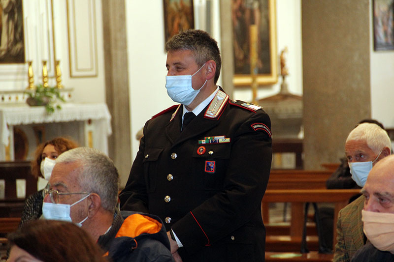 Commemorazione Proietti - Capitani (Maresciallo Rocca)