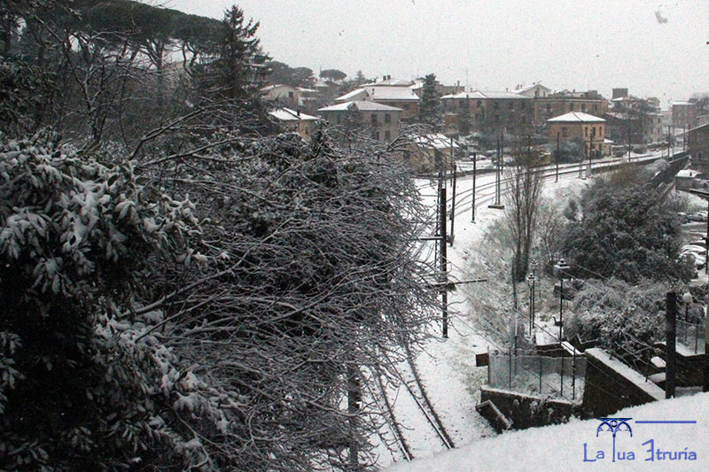 Nevicata 13 febbraio 2021